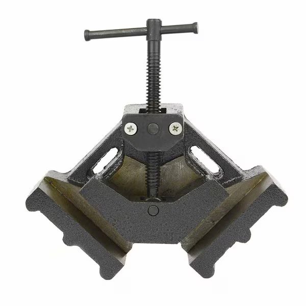 4 Inch Jaw 90 Degree Welder Molding Angle Corner Clamp Bench Vise, Big Horn, Mfr#: 19304